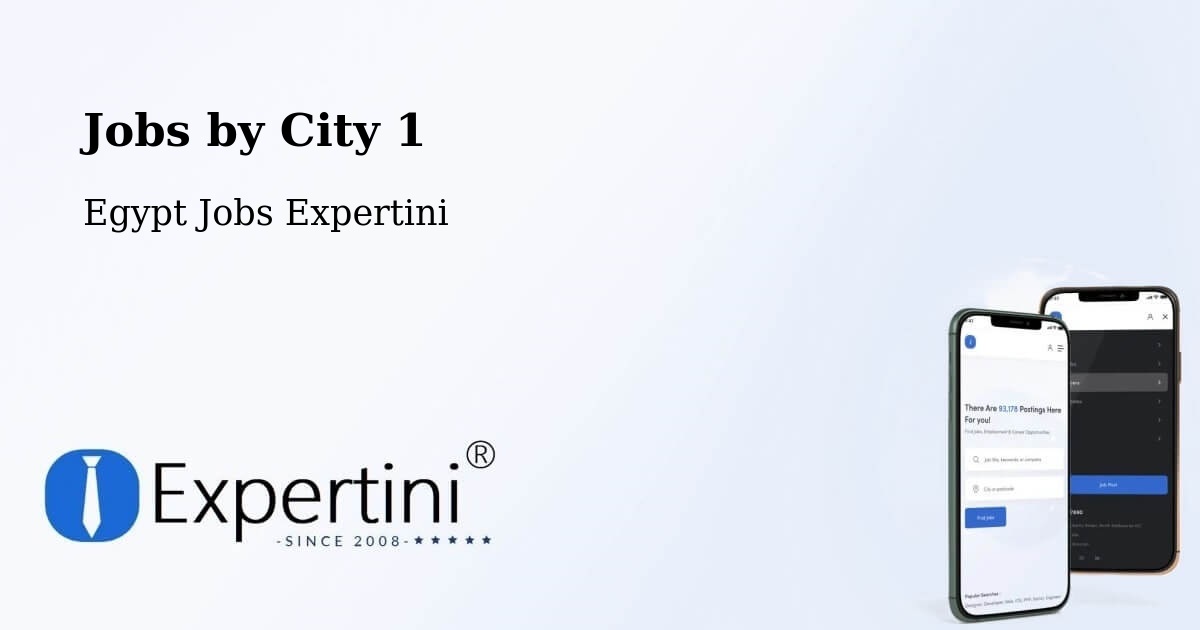 City Jobs in Egypt - Expertini